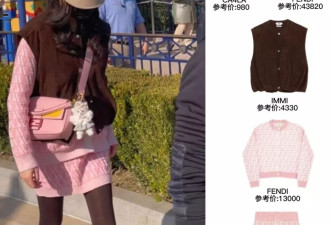 唐嫣罗晋带小孩游迪士尼，夫妻俩造型差异大