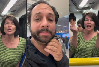 洛杉矶机场一女乘客辱骂印度裔家庭 最终遭禁飞
