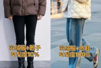 降温后成都女生亲身示范 个个好看保暖
