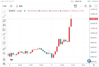 比特币飙涨突破10.3万，美国对冲基金巨头后悔