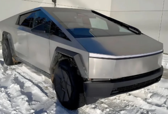 太惨了! 加拿大小伙花$17万买Cybertruck: 第二天-18℃就被冻死机!