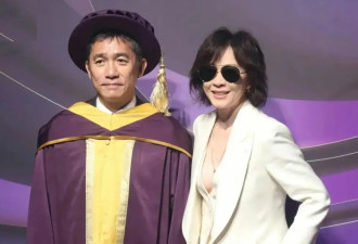 香港这一夜，刘嘉玲深V抢镜，梁朝伟成双博士...