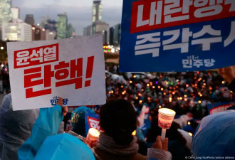 韩国执政党要求总统停职：国家面临巨大危险