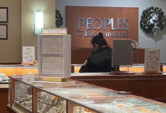 北约克另一珠宝店遭打砸抢劫