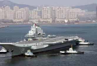 中国海军“福建”舰第5次试航 疑似舰载机触舰复飞