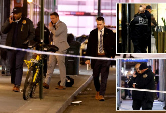 纽约金融区当街被刀捅1死1伤 原因竟是“不懂英文”