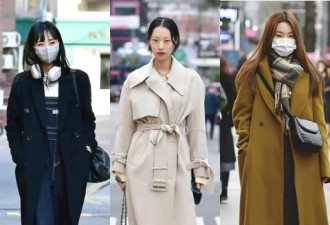 冬天大衣怎么穿时髦又高级？跟韩国女生学搭配