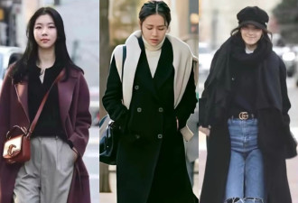 冬天大衣怎么穿时髦又高级？跟韩国女生学搭配