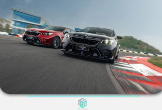 V8灵魂没有丢赛道一点不笨重 试驾BMW M5（G90）