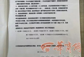 男子为赢80多万奖金参与"自律挑战"，战3次均失败