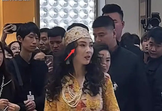 张柏芝停工一年后露面，包裹严实不敢亮身材，鼻头变圆上围猛涨！