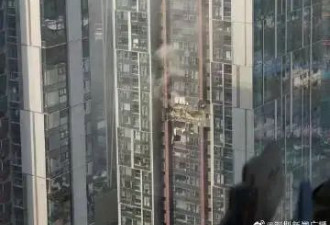 深圳湾悦府二期的一间住宅发生爆炸....