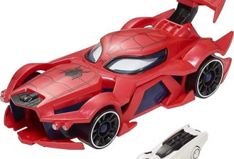 Hot Wheels Marvel 蜘蛛侠网络汽车发射器配