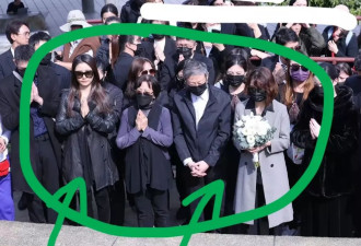 撒上最后一抷土！从早6点到中午11点，林心如站第一排