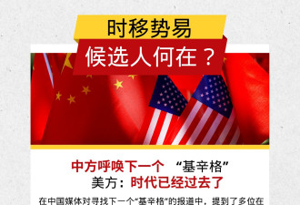 中方呼唤下一个“基辛格” 美方：时代已经过去了