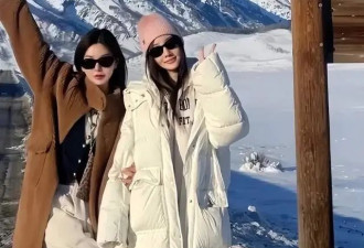 李小璐离婚后越来越放飞！穿瑜伽服在雪地秀身材，闺蜜比她还抢眼