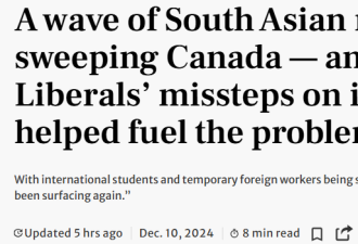 移民=南亚裔! 针对印度移民仇恨席卷加拿大!