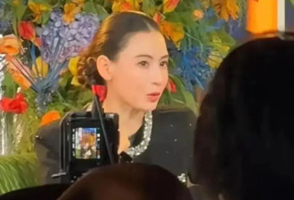 44岁张柏芝杀疯了！近照生图皮肤饱满水嫩，混血骨相太高级