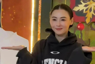 44岁张柏芝杀疯了！近照生图皮肤饱满水嫩，混血骨相太高级