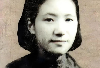 她被称为一代文妓，与张爱玲齐名，43岁看大门