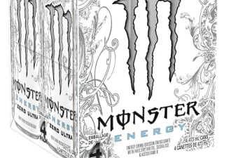 8.8 折, Monster Energy，零超，473 毫升罐装，4 件装