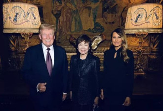 安倍昭惠与川普夫妇会面，"丈夫一定也很高兴"