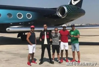 比梅西会享受 C罗给私人飞机换皮肤