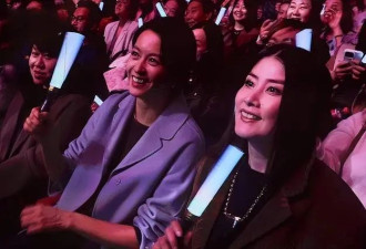 刘德华12岁女儿现身演唱会！穿露肩裙披散长发，回眸模样神似妈妈