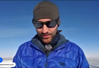 美YouTuber坚信地球是平的 南极惊见1幕：我错了