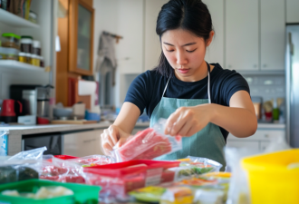 一顿冻10斤饭 中国打工人开始自制预制菜