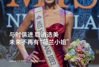 "不符合时代品味" 荷兰将取消“荷兰小姐”选美