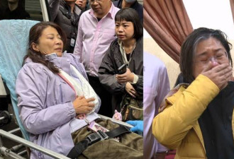 遭蓝委夺回主席台 2绿委被救护车送至急诊