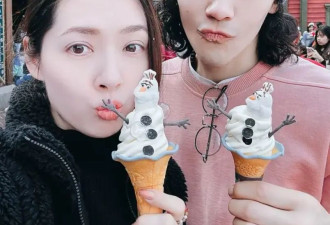 郭碧婷一家四口出游，向佐穿搭比老婆还粉嫩，二胎儿子长发抢镜