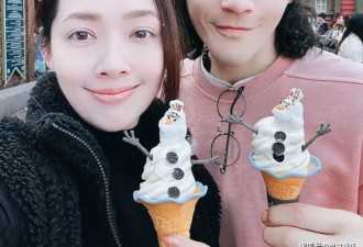 郭碧婷一家四口出游，向佐穿搭比老婆还粉嫩，二胎儿子长发抢镜