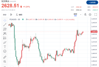 PCE数据重燃降息预期，金价大爆发上破2630