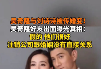 吴奇隆刘诗诗被曝婚变，前妻马雅舒在线吃瓜，点赞网友评论