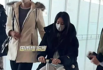 田亮一家四口同框，女儿和儿子都是大高个