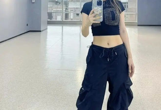 李小璐离婚后彻底放开！穿豹纹吊带去健身