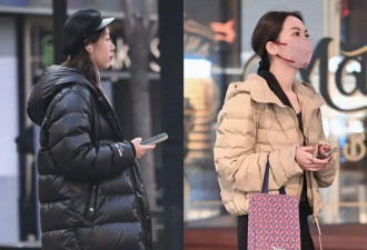 去了北京三里屯才发现穿羽绒服不配打底裤、靴子