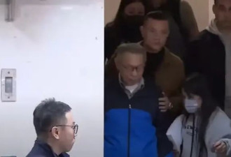 柯文哲交保可以回家了，重获自由首度现身