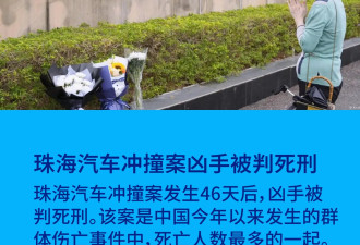珠海汽车冲撞案凶手被判死刑