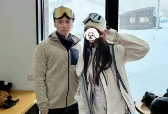 谢霆锋带2个孩子陪奶奶滑雪，一家人终团聚