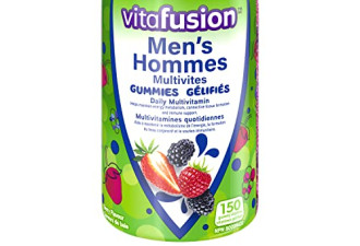 6.7 折，Vitafusion 男士多种维生素软糖，每日多种维生素
