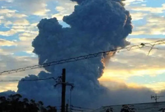 日本樱岛火山喷3400米灰柱 富士山也或将喷发