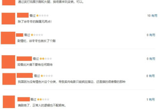 满屏一星，徐冬冬出演的烂片，被观众痛骂：直接露肉就行
