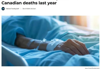 死亡数据曝光：加拿大每20人中就有1人选择这条路！