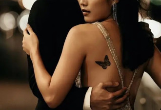 霍英东孙女晒性感写真，与老公街头拥吻，曾...
