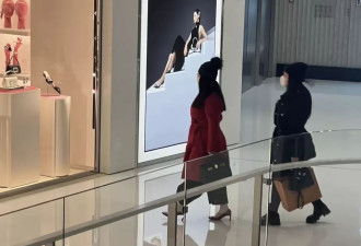 李湘又带王诗龄逛街，路人镜头下胖成"圣诞树"