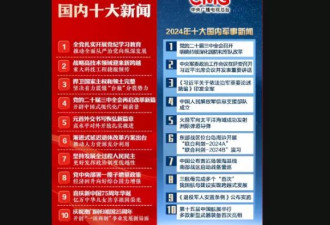 官方发布年度十大新闻,民众讥无民生视角叹"沉重一年"