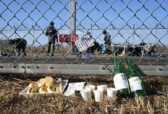 韩国餐厅老板拍下飞机失事瞬间，300米外感到热气